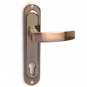 Картинка Ручки на планке Apecs HP-85.0101-AC медь